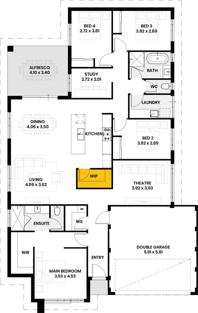 Walk in pantry